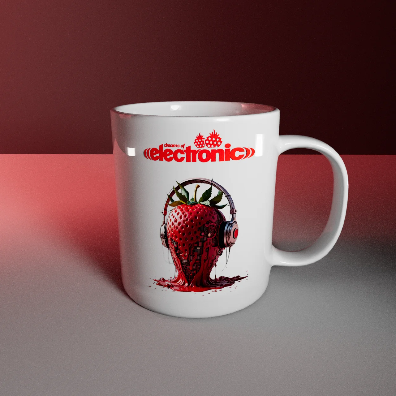 Dreams Of Electronic · Caneca