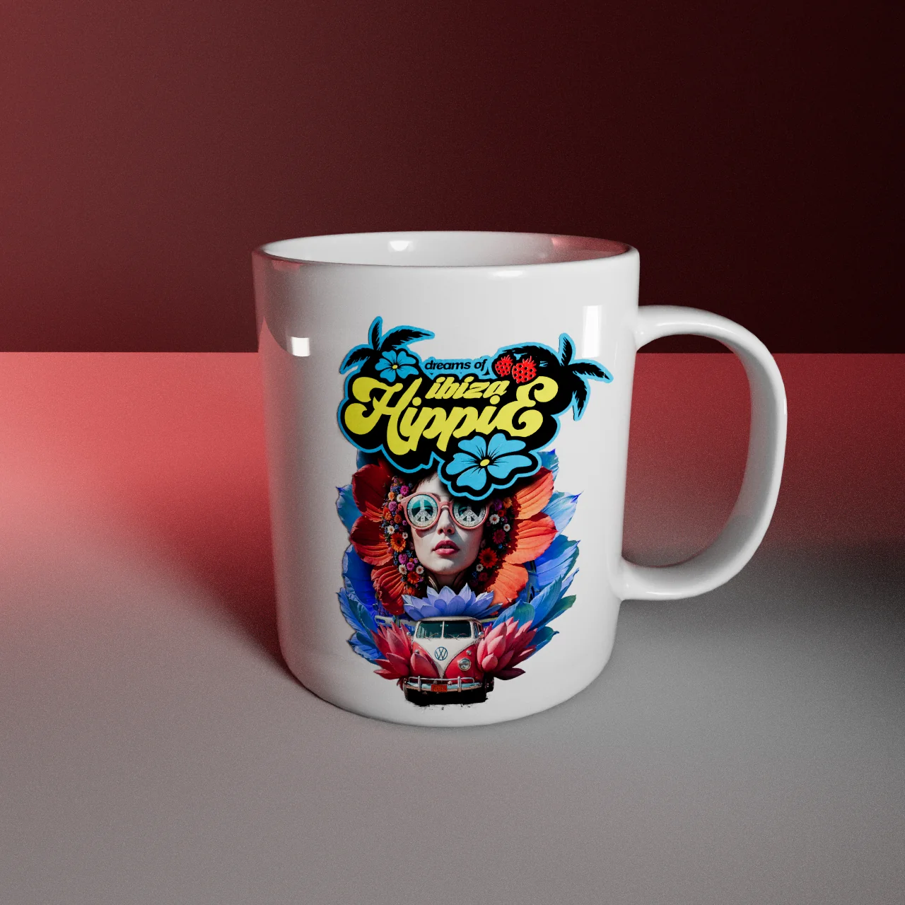 Dreams Of Hippie Ibiza · Caneca