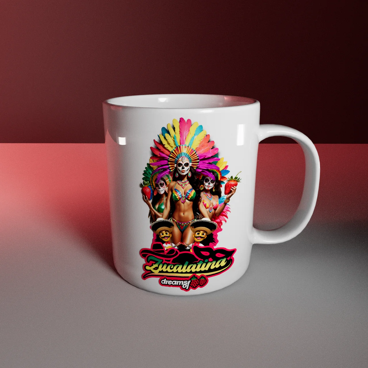 Dreams Of Zucalatina · Caneca