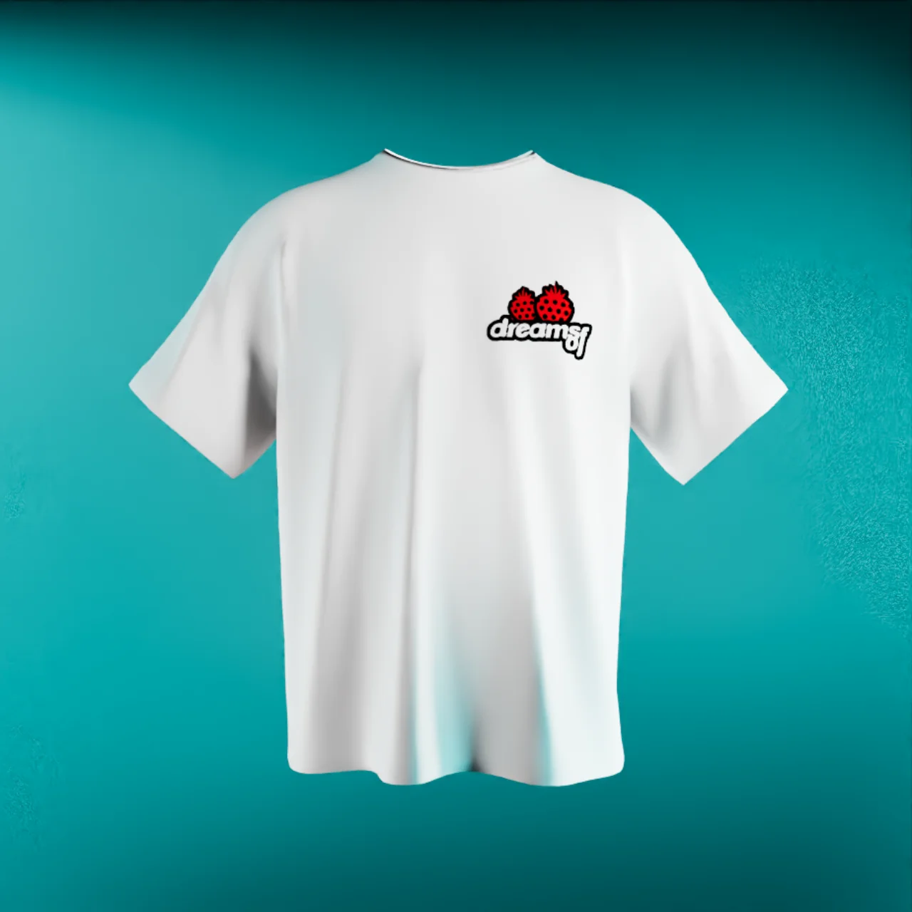 Dreams Of Tugalândia · T-Shirt Branca · Gola Redonda